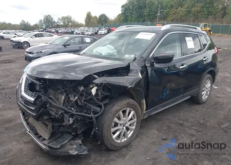 2018 Nissan Rogue Sv from USA, damaged, VIN KNMAT2MV4JP593366